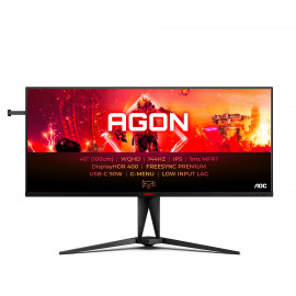 AOC AGON 5 AG405UXC écran plat de PC 101,6 cm (40") 3440 x 1440 pixels Wide Quad HD LCD Noir