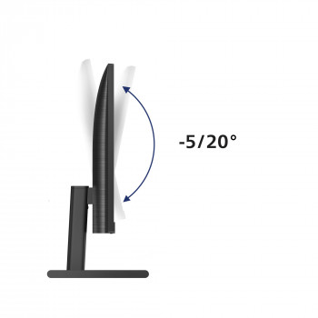 Philips E Line 245E1S 00 écran plat de PC 60,5 cm (23.8") 2560 x 1440 pixels 2K Ultra HD LCD Noir