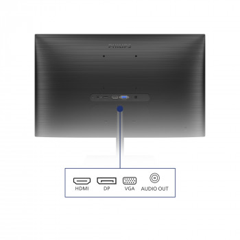 Philips E Line 245E1S 00 écran plat de PC 60,5 cm (23.8") 2560 x 1440 pixels 2K Ultra HD LCD Noir