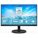 Philips V Line 221V8A 00 écran plat de PC 54,6 cm (21.5") 1920 x 1080 pixels Full HD LED Noir