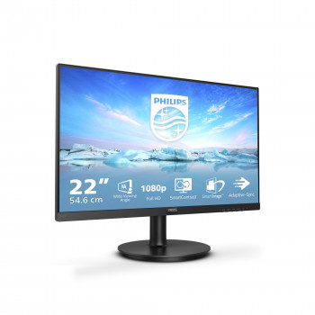 Philips V Line 221V8A 00 écran plat de PC 54,6 cm (21.5") 1920 x 1080 pixels Full HD LED Noir
