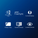 Philips E Line 322E1C 00 écran plat de PC 80 cm (31.5") 1920 x 1080 pixels Full HD LCD Noir