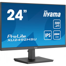 iiyama ProLite XU2492HSU-B6 écran plat de PC 60,5 cm (23.8") 1920 x 1080 pixels Full HD LED Noir