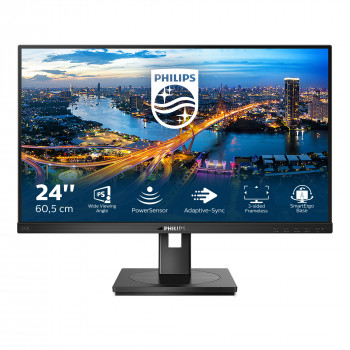 Philips B Line 242B1 00 écran plat de PC 60,5 cm (23.8") 1920 x 1080 pixels Full HD LED Noir