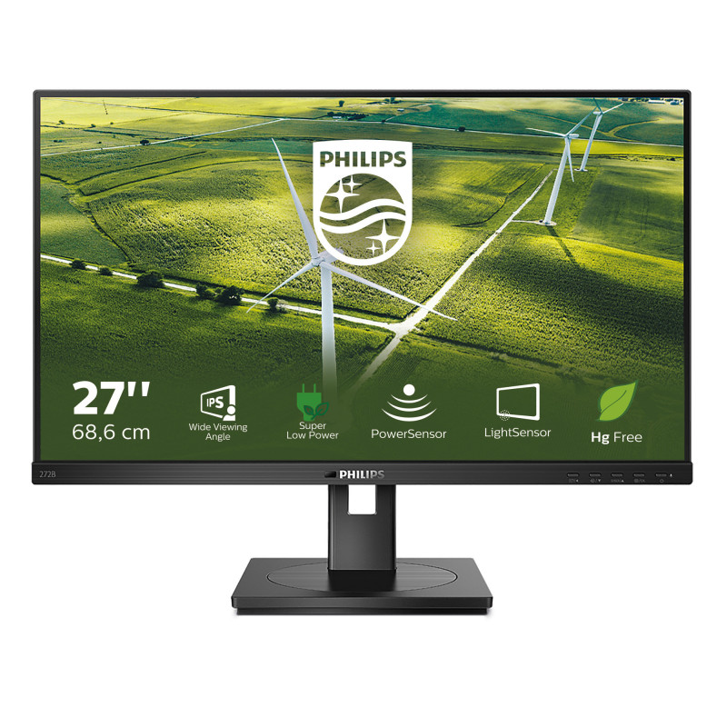Philips B Line 272B1G 00 écran plat de PC 68,6 cm (27") 1920 x 1080 pixels Full HD LED Noir