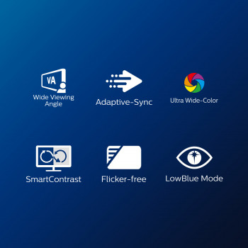 Philips E Line 328E1CA 00 écran plat de PC 80 cm (31.5") 3840 x 2160 pixels 4K Ultra HD LCD Noir