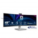 Philips 5000 series 49B2U5900CH 00 écran plat de PC 124 cm (48.8") 5120 x 1440 pixels Dual QHD LCD Noir