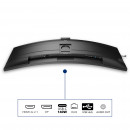 Philips 5000 series 49B2U5900CH 00 écran plat de PC 124 cm (48.8") 5120 x 1440 pixels Dual QHD LCD Noir