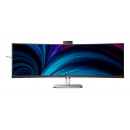 Philips 5000 series 49B2U5900CH 00 écran plat de PC 124 cm (48.8") 5120 x 1440 pixels Dual QHD LCD Noir