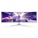 Philips Evnia 8000 49M2C8900 00 écran plat de PC 124,2 cm (48.9") 5120 x 1440 pixels Dual QHD QD-OLED Blanc
