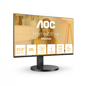 AOC B3 24B3CF2 écran plat de PC 60,5 cm (23.8") 1920 x 1080 pixels Full HD LED Noir