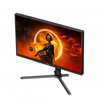 AOC G3 Q27G3XMN BK écran plat de PC 68,6 cm (27") 2560 x 1440 pixels 2K Ultra HD LED Noir, Rouge