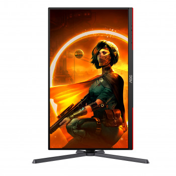 AOC G3 Q27G3XMN BK écran plat de PC 68,6 cm (27") 2560 x 1440 pixels 2K Ultra HD LED Noir, Rouge