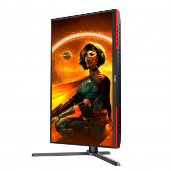 AOC G3 Q27G3XMN BK écran plat de PC 68,6 cm (27") 2560 x 1440 pixels 2K Ultra HD LED Noir, Rouge