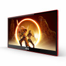AOC 16G3 téléviseur et moniteur portables Moniteur portable Noir, Rouge 39,6 cm (15.6") TFT 1920 x 1080 pixels
