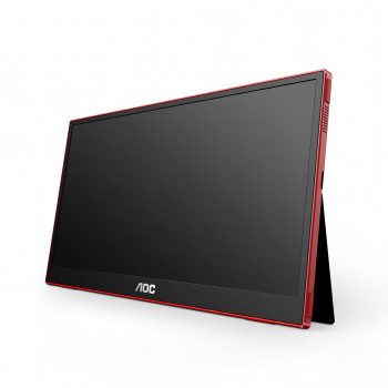 AOC 16G3 téléviseur et moniteur portables Moniteur portable Noir, Rouge 39,6 cm (15.6") TFT 1920 x 1080 pixels