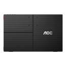 AOC 16G3 téléviseur et moniteur portables Moniteur portable Noir, Rouge 39,6 cm (15.6") TFT 1920 x 1080 pixels
