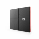 AOC 16G3 téléviseur et moniteur portables Moniteur portable Noir, Rouge 39,6 cm (15.6") TFT 1920 x 1080 pixels