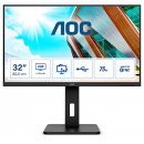 AOC P2 U32P2 écran plat de PC 80 cm (31.5") 3840 x 2160 pixels 4K Ultra HD LED Noir