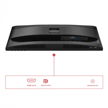 AOC U34E2M écran plat de PC 86,4 cm (34") 3440 x 1440 pixels Wide Quad HD Noir