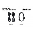 iiyama ProLite XUB2493HS-B6 écran plat de PC 60,5 cm (23.8") 1920 x 1080 pixels Full HD LED Noir
