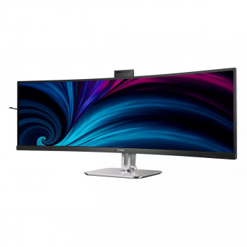 Philips 49B2U6900CH 00 écran plat de PC 124 cm (48.8") 5120 x 1440 pixels Dual QHD LCD Noir