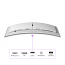 Philips Evnia 8000 49M2C8900L 00 écran plat de PC 124,2 cm (48.9") 5120 x 1440 pixels Dual QHD QD-OLED Blanc