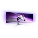 Philips Evnia 8000 49M2C8900L 00 écran plat de PC 124,2 cm (48.9") 5120 x 1440 pixels Dual QHD QD-OLED Blanc