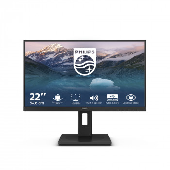 Philips 222S9JML 00 écran plat de PC 54,6 cm (21.5") 1920 x 1080 pixels Full HD LCD Noir