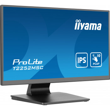 iiyama ProLite T2252MSC-B2 écran plat de PC 54,6 cm (21.5") 1920 x 1080 pixels Full HD LCD Écran tactile Noir