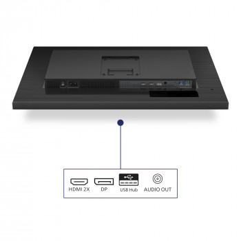 Philips 3000 series 27B1N3800 00 écran plat de PC 68,6 cm (27") 3840 x 2160 pixels 4K Ultra HD LCD Noir