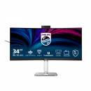 Philips 6000 series 34B2U6603CH 00 écran plat de PC 86,4 cm (34") 3440 x 1440 pixels Wide Quad HD LCD Gris