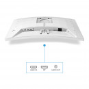 Philips Evnia 5000 27M2C5201L 00 écran plat de PC 68,6 cm (27") 1920 x 1080 pixels Full HD LCD Blanc