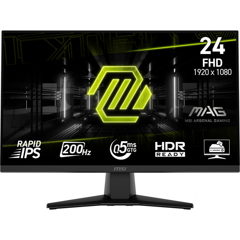 MSI MAG 242F écran plat de PC 60,5 cm (23.8") 1920 x 1080 pixels Full HD LCD Noir