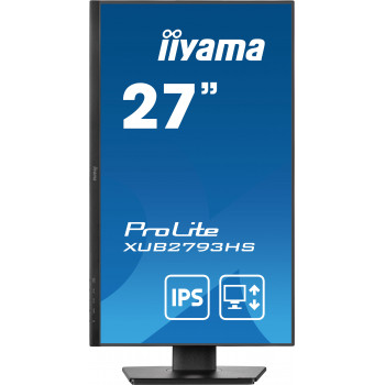 iiyama ProLite XUB2793HS-B7 écran plat de PC 68,6 cm (27") 1920 x 1080 pixels Full HD LED Noir