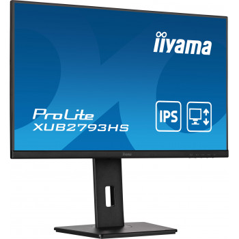 iiyama ProLite XUB2793HS-B7 écran plat de PC 68,6 cm (27") 1920 x 1080 pixels Full HD LED Noir