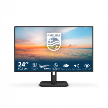 Philips 1000 series 24E1N1200A 00 écran plat de PC 60,5 cm (23.8") 1920 x 1080 pixels Full HD LCD Noir