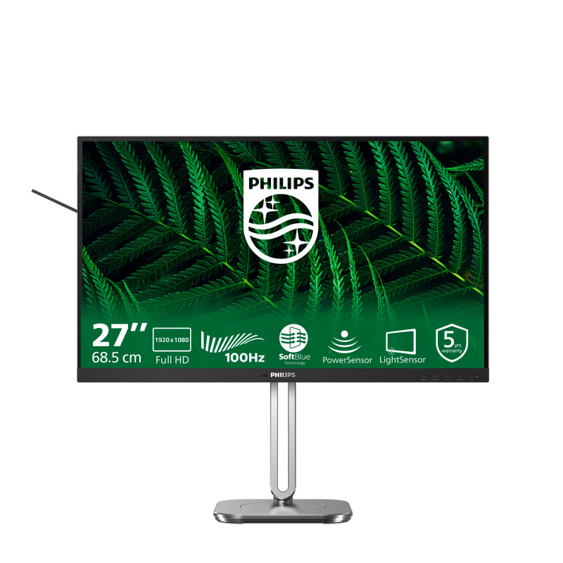 Philips 5000 series 27B2G5200 00 écran plat de PC 68,6 cm (27") 1920 x 1080 pixels Full HD LCD Anthracite