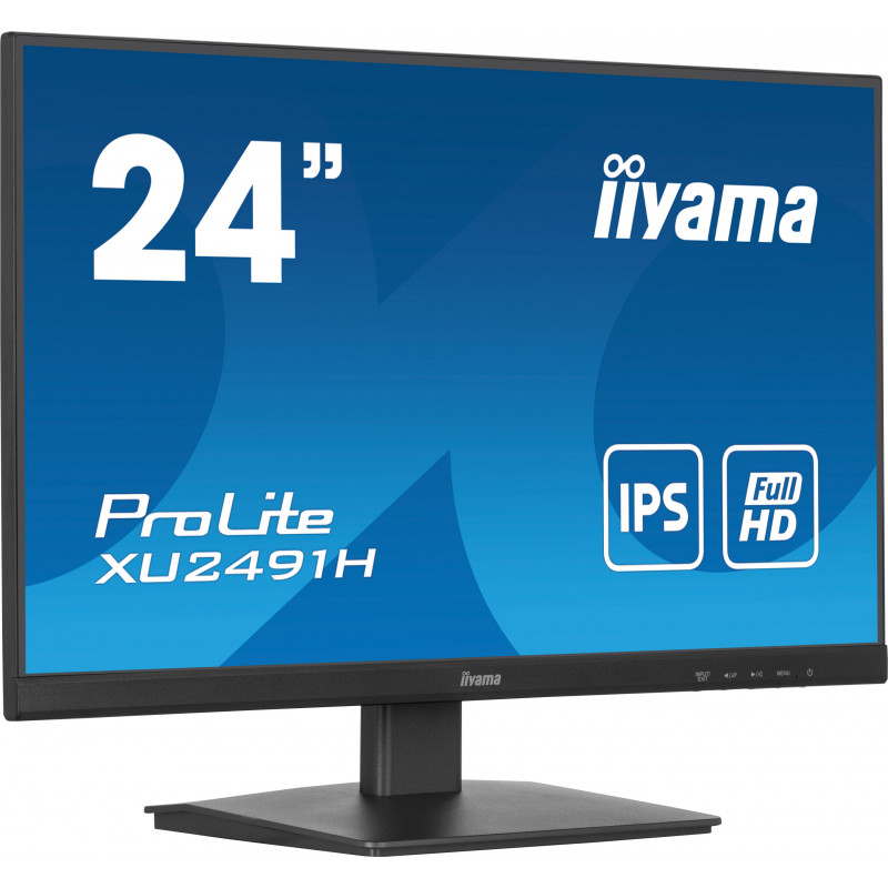 iiyama ProLite XU2491H-B1 écran plat de PC 60,5 cm (23.8") 1920 x 1080 pixels Full HD LED Noir