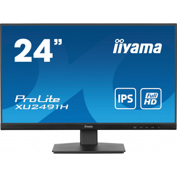 iiyama ProLite XU2491H-B1 écran plat de PC 60,5 cm (23.8") 1920 x 1080 pixels Full HD LED Noir
