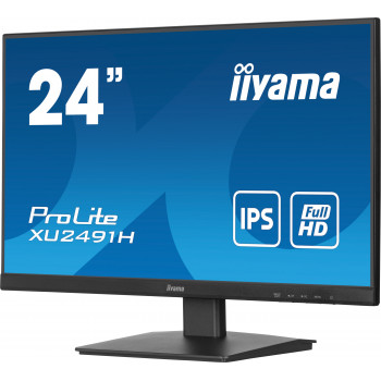 iiyama ProLite XU2491H-B1 écran plat de PC 60,5 cm (23.8") 1920 x 1080 pixels Full HD LED Noir