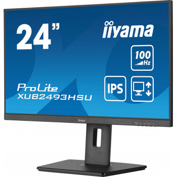 iiyama XUB2493HSU-B7 écran plat de PC 60,5 cm (23.8") 1920 x 1080 pixels Full HD LED Noir