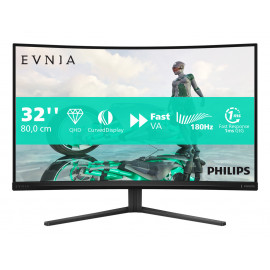 Philips Evnia 32M2C3500L 00 écran plat de PC 80 cm (31.5") 2560 x 1440 pixels Quad HD LCD Noir