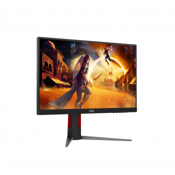 AOC G4 24G4HA écran plat de PC 60,5 cm (23.8") 1920 x 1080 pixels Full HD LED Noir, Rouge