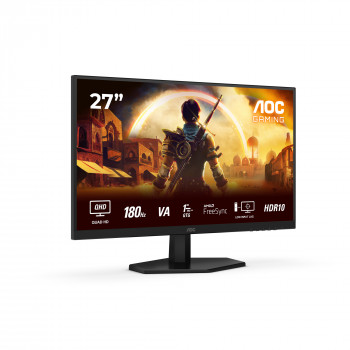 AOC G4 Q27G42XNE écran plat de PC 68,6 cm (27") 2560 x 1440 pixels Quad HD LED Noir, Rouge