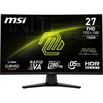 MSI MAG 274CXF écran plat de PC 68,6 cm (27") 1920 x 1080 pixels Full HD Noir
