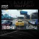 GIGABYTE GS32QCA 31,5" Moniteur Gaming Incurvé QHD - 2560 x 1440, 180Hz, 1ms, 250 cd m², FreeSync, HDR Ready, HDMI 2.0,