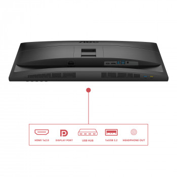 AOC E4 Q27E4U écran plat de PC 68,6 cm (27") 2560 x 1440 pixels Quad HD LED Noir