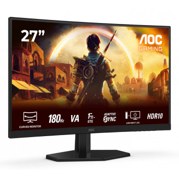 AOC G4 C27G42E écran plat de PC 68,6 cm (27") 1920 x 1080 pixels Full HD LED Noir, Rouge