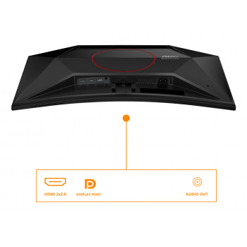 AOC G4 C27G42E écran plat de PC 68,6 cm (27") 1920 x 1080 pixels Full HD LED Noir, Rouge